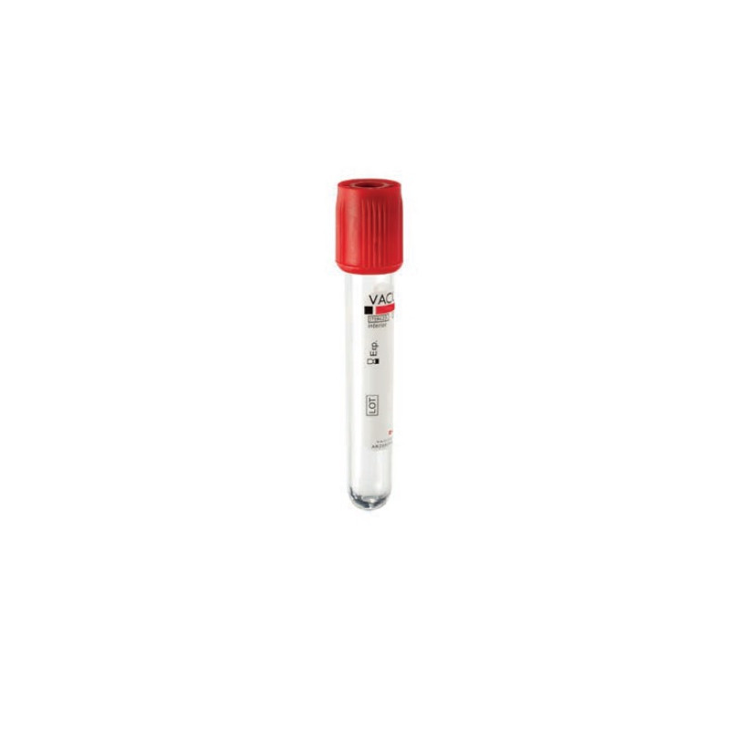 Vacutest Provetta X Attivatore Della Coagulazione Ml Tappo Rosso