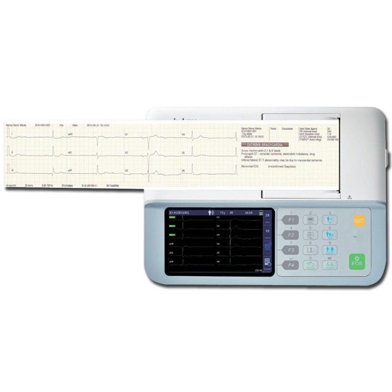 Ecg mindray beneheart R3 cardiografo portatile e leggero per la