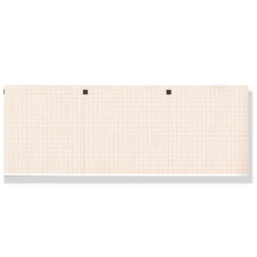 Carta termica ecg 112x100 mmxm x 300 pacco griglia arancio - conf. 25 pacchi