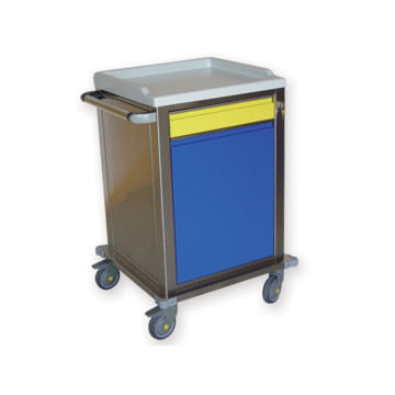 Carrello modulare inox - 1+1 cassetti - 1 pz.