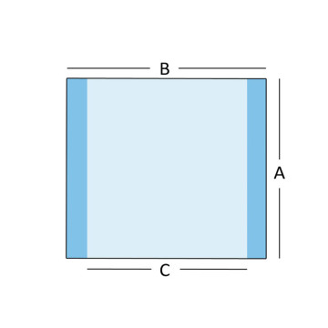 Telo per incisione 40x50 cm - sterile - conf. 10 pz.