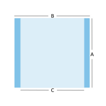 Telo per incisione 60x65 cm - sterile - conf. 50 pz.