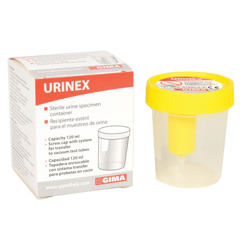 Contenitore Sterile Per La Raccolta Urina 120 Ml