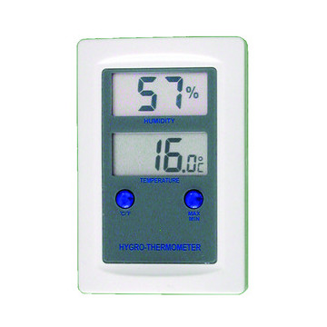 Termometro Igrometro Digitale orario Temperatura Umidità Portatile