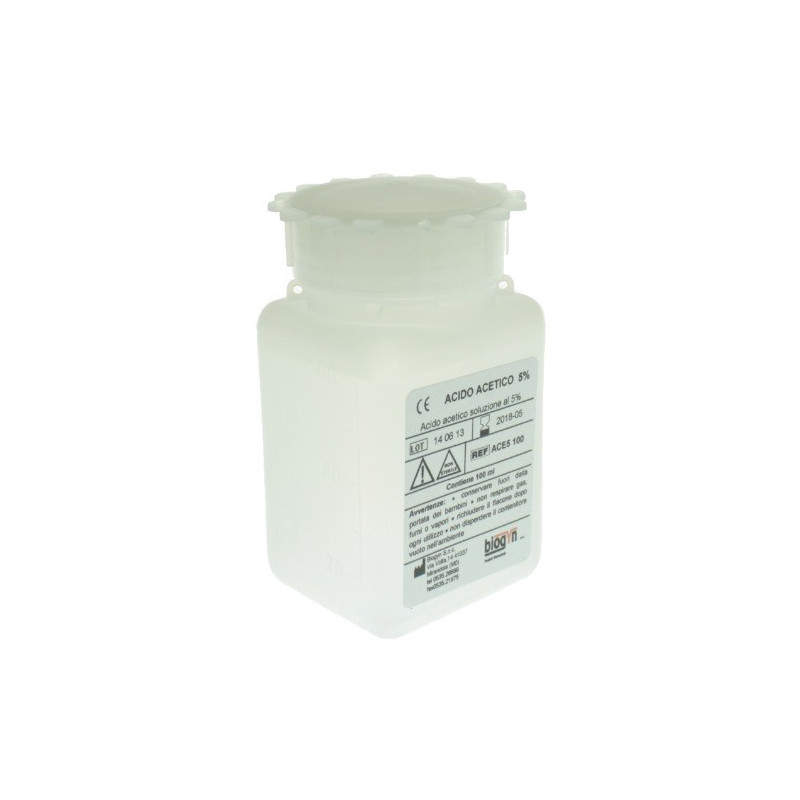 Contenitore per creme in plastica bianca con sottotappo, 15 ml