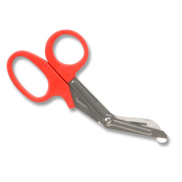 Forbici per bende rosse Utility - 16,5 cm - Conf. 1 pz.