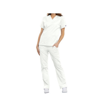 Casacca Scollo A V Cherokee Originals - Donna Xs - Bianco - 1 Pz.