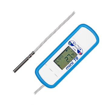 Data logger per la registrazione di temperatura e umidità mini TB (fornito con sonda esterna)