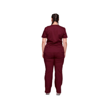 Casacca Finto Incrocio Cherokee Revolution - Donna Xs - Vinaccia - 1 Pz.