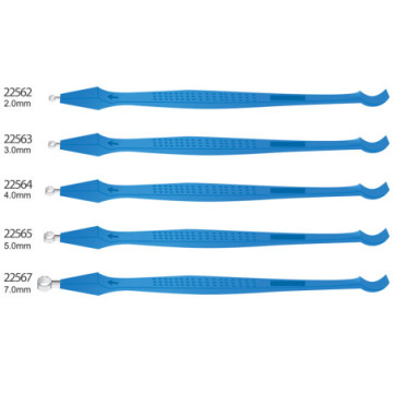 Curette dermatologiche gima con raschietto diametro 2 mm - conf. 10 pz.