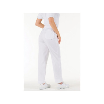 PANTALONI COTONE - bianchi - M