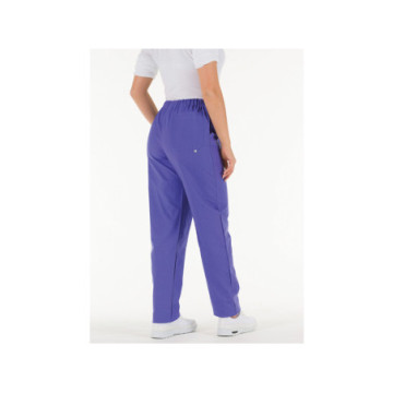 PANTALONI COTONE - azzurro - S