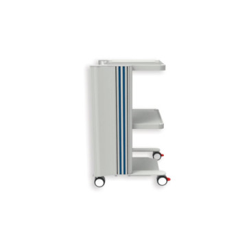 Carrello easy power - 2 ripiani 40x36 cm + base - 1 pz.