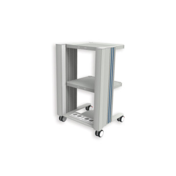 Carrello easy power - 2 ripiani 40x36 cm + base - 1 pz.