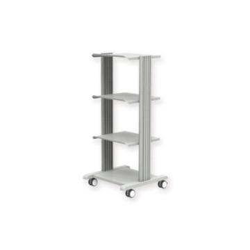 Carrello smart - 3 ripiani 40x36 cm + base - 1 pz.