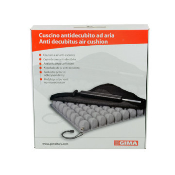 Cuscino ad aria 40x40x6 cm con cover - 1 pz.