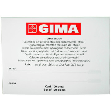 GIMA BRUSH B - sterile - conf.100 pz.