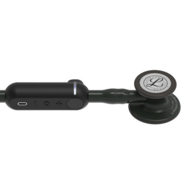 3m littmann stetoscopio core digital - 8490 - nero - 1 pz.