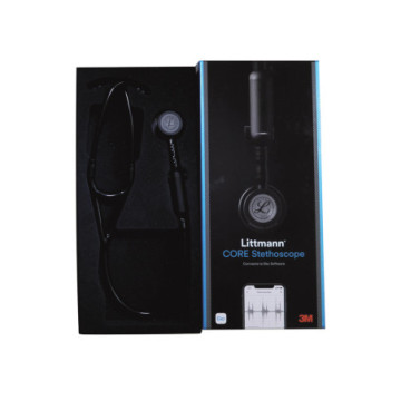 3m littmann stetoscopio core digital - 8490 - nero - 1 pz.