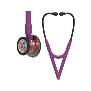 Littmann cardiology iv - 6205 - viola - finiture arcobaleno / viola - 1 pz.