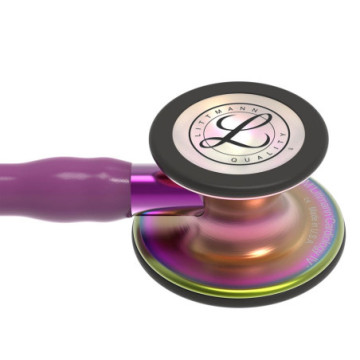 Littmann cardiology iv - 6205 - viola - finiture arcobaleno / viola - 1 pz.