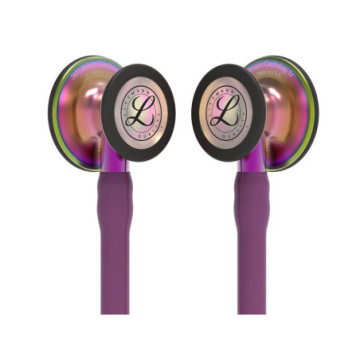 Littmann cardiology iv - 6205 - viola - finiture arcobaleno / viola - 1 pz.