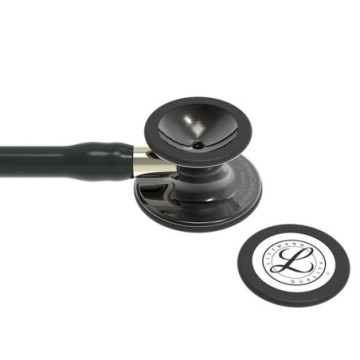 Littmann cardiology iv - 6204 - nero - finiture fumo brillanti - 1 pz.