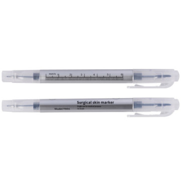 PENNA DERMATOLOGICA con righello - doppia punta 0,5 e 1,0 mm - sterile