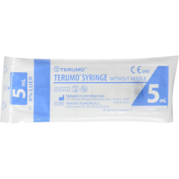 Siringhe senza ago Terumo 5 ml - Luer Slip concentrico - MDSS05SE - sterili conf. 100 pz.