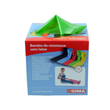 Banda latex-free 45 m x 14 cm x 0,25 mm - verde - 1 pz.