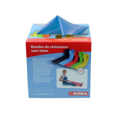 Banda latex-free 45 m x 14 cm x 0,35 mm - blu - 1 pz.