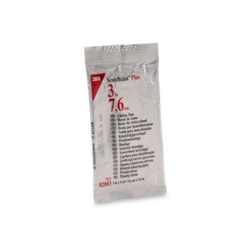 SCOTCHCAST 3M 7,5 cm x 3,65 m - bianco - Conf.10 pz.