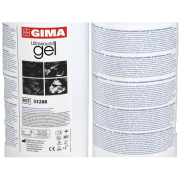 Gel ultrasuoni blu - bottiglia 1 litro