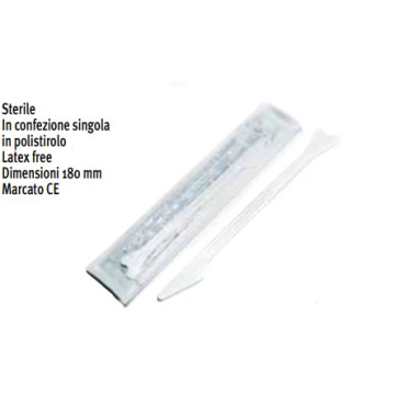 Spatola di ayre plastica ABS bianco sterile 500 pz