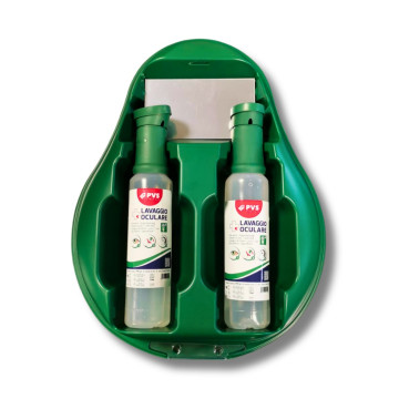 Lavaocchi Kit Mini Drop - Stazione lavaggio oculare - 2x250 ml
