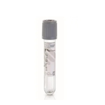 Provette Vacumed® 13x75 mm con Potassio Fluoruro x 4 ml di sangue, tappo grigio, sterile - conf.1200 pz.