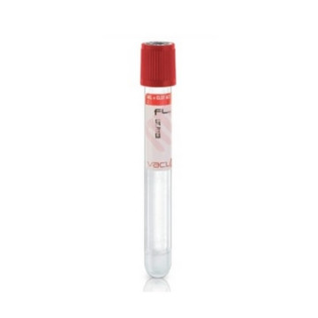 Vacumed® 13 mm con Gel Separatore + Attivatore di Coagulazione x 5 ml di sangue, tappo rosso, sterile conf. 600 pz.