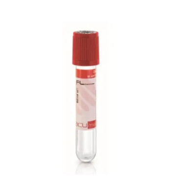 Provette Vacumed® 13x75 mm con Gel + Attivatore x 3,5 ml di sangue, tappo rosso, sterile - conf.600 pz.