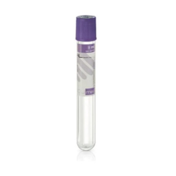 Provette Vacumed® 16x100 mm con K3 EDTA x 9 ml di sangue, tappo viola, sterile - conf.1200 pz