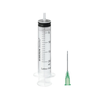 Siringhe B.Braun Omnifix 20 ml Luer Centrale - Ago 21Gx40mm - conf.100