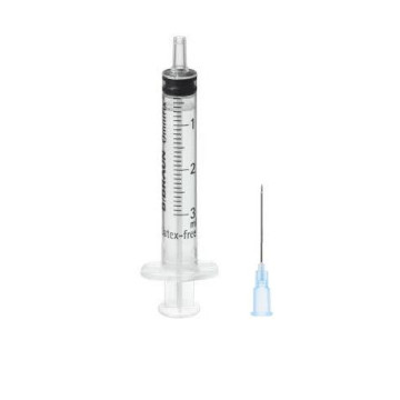 Siringhe B.Braun Omnifix 3 ml Luer Centrale - Ago 23Gx30mm - conf.100