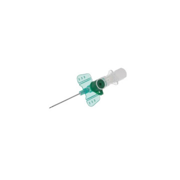 Aghi cannula 2 vie B.Braun Vasofix Safety 18GX33mm Verde, in FEP - conf.50