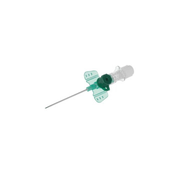 Aghi cannula 2 vie B.Braun Vasofix Safety 18GX45mm Verde, in FEP - conf.50