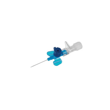 Aghi cannula 2 vie B.Braun Vasofix Safety 22GX25mm Blu,in FEP - conf.50