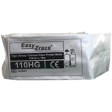 Rotolo carta Easytrace per ecografo tipo Sony UPP-110HG 110mm x 20m