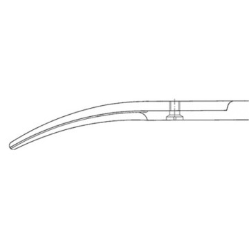 Forbici Mayo Aesculap - Curve - Punte Smusse - 15,5 Cm - Bc555R