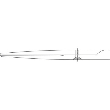 Forbici Mayo Sottili Durotip Aesculap In Ct - Rette - Punte Smusse - 17 Cm - Bc242R