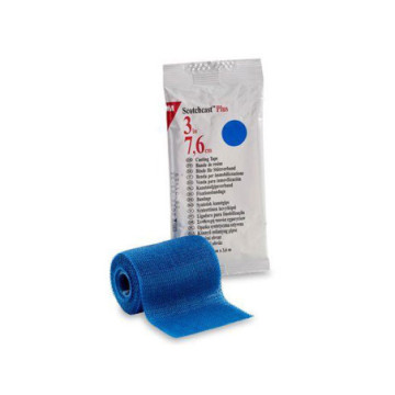 Bende gessate Scotchcast 3m 7,5 cm x 3,65 m - blu - conf. 10 pz.