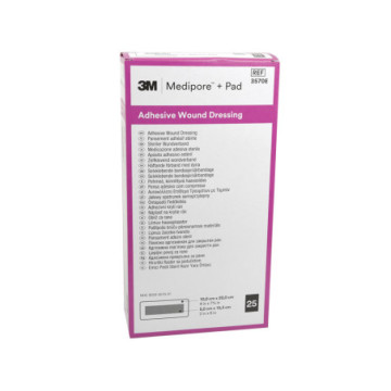 Medipore 3m + pad 10 x 20 cm - conf. 25 pz.