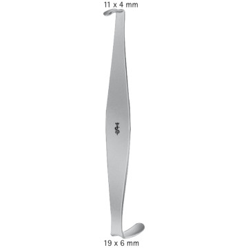 Aesculap Retrattore Crile Doppio 11X4/19X6mm - conf.1